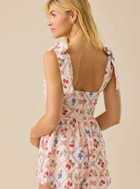 Mykonos Printed Romper Detail 6 - TULLABEE