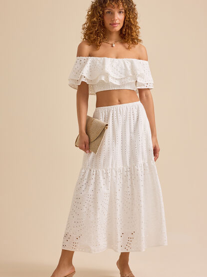 April Eyelet Top - TULLABEE