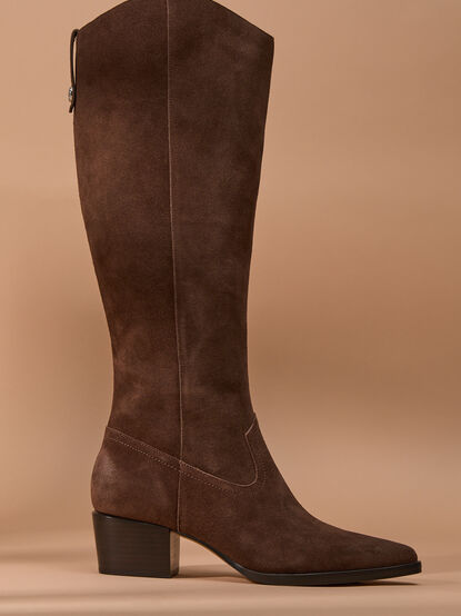 Virona Suede Boot - TULLABEE