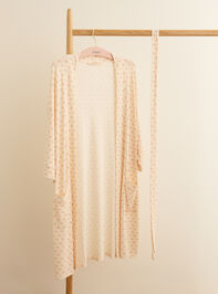 Annie Mini Bows Mama Robe Detail 2 - TULLABEE
