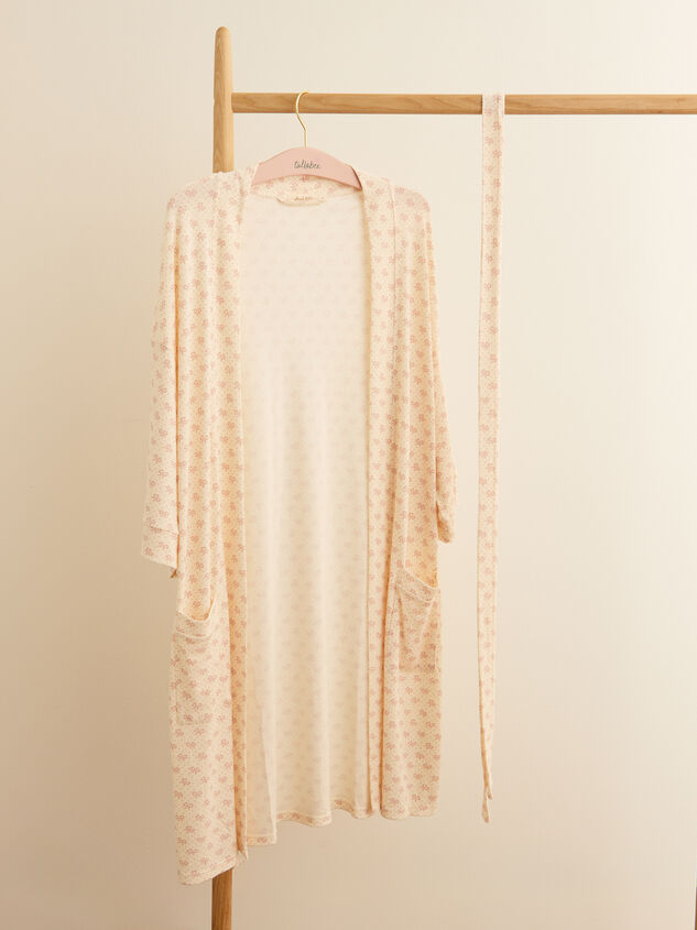 Annie Mini Bows Mama Robe Detail 2 - TULLABEE