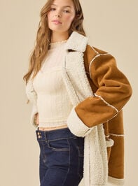 Flora Suede Jacket Detail 3 - TULLABEE