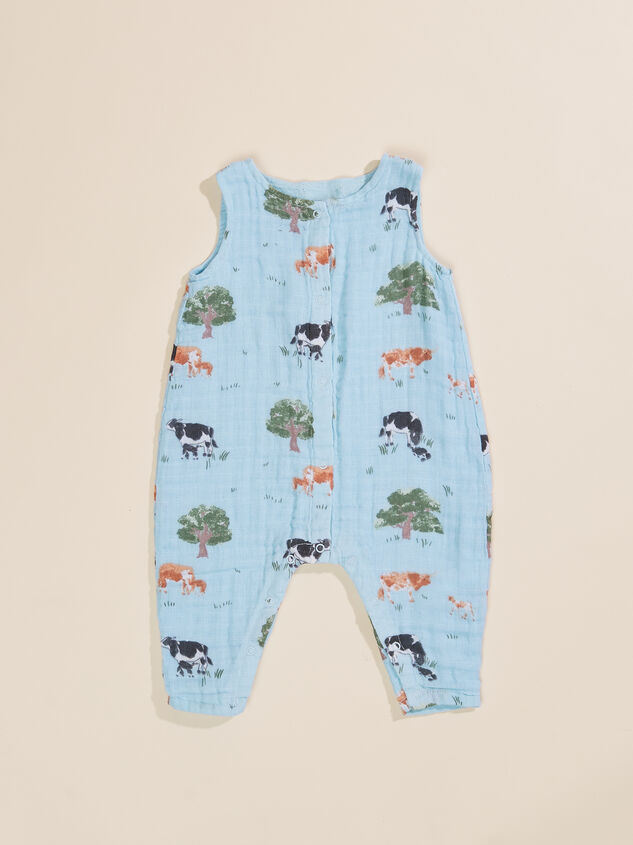 Cow Romper Detail 1 - TULLABEE