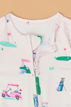 Vivian Vintage Golf Ruffle Footie - Altar'd State - 