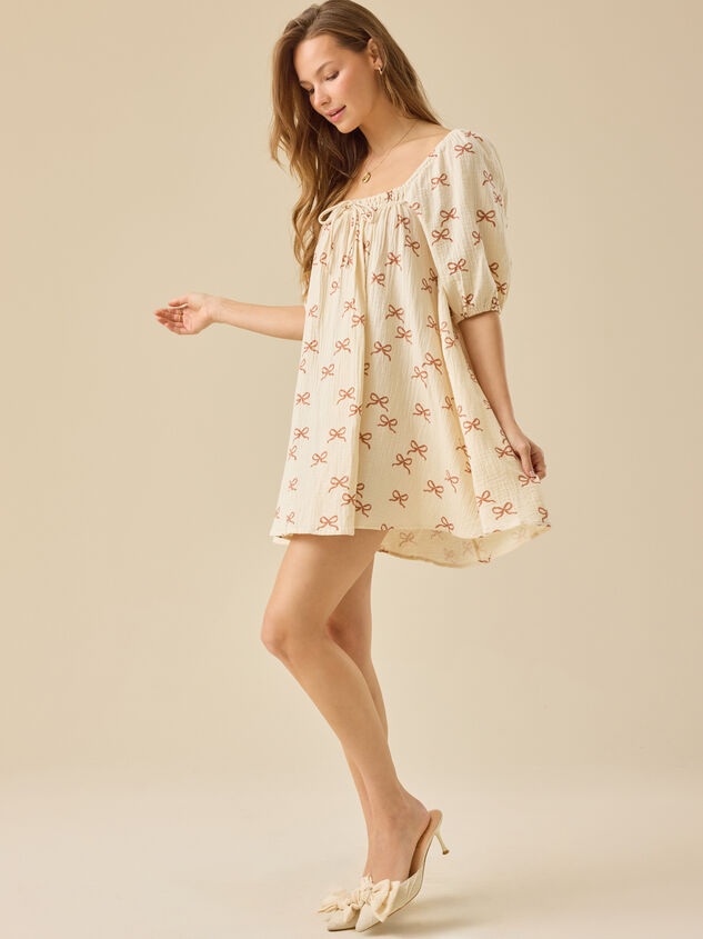 Rosalie Bow Dress by Rylee + Cru Detail 3 - TULLABEE