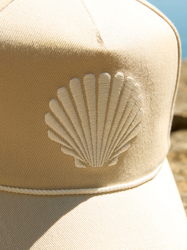 Shell Yeah Trucker Hat Detail 2 - TULLABEE
