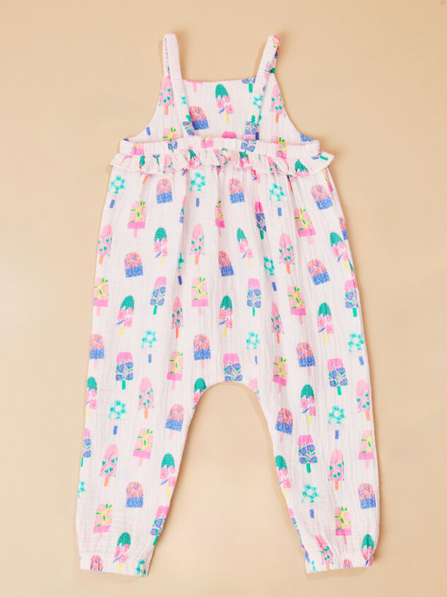 Popsicle Floral Romper Detail 2 - TULLABEE