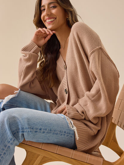 Clara Button Up Cardigan - TULLABEE