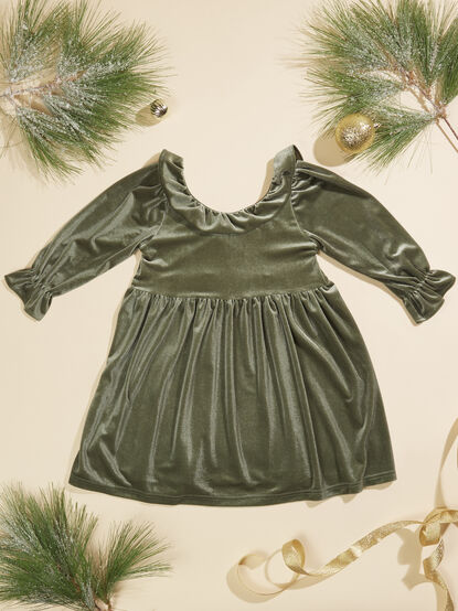 Milly Velvet Toddler Dress by Vignette - TULLABEE
