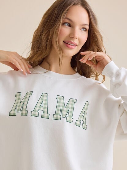 Mama Gingham Pullover - TULLABEE