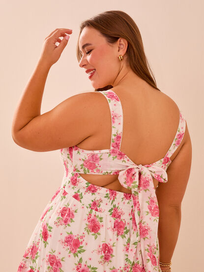 Kenzara Floral Maxi Dress - TULLABEE
