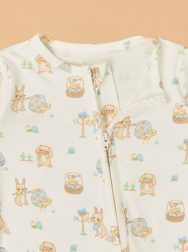 Easter Hunt Romper Detail 3 - TULLABEE