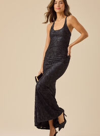 Tangie Floral Maxi Dress Detail 4 - TULLABEE