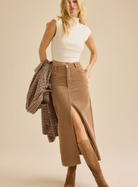 Jennifer Mock Neck Top Detail 2 - TULLABEE