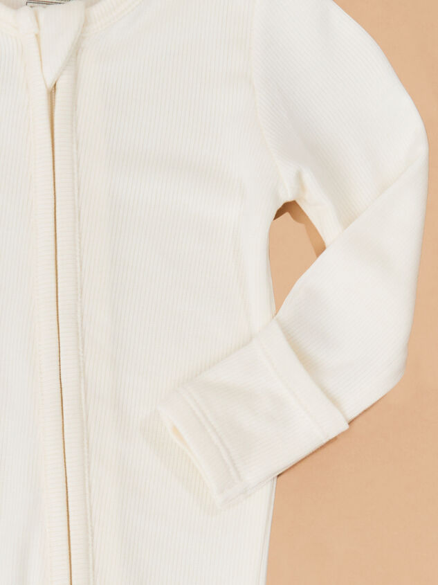 Sugar Cream Footie Detail 3 - TULLABEE