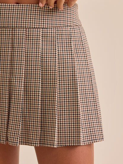 Paiton Plaid Cheer Skirt - TULLABEE
