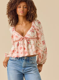 Grayson Patch Print Top Detail 4 - TULLABEE