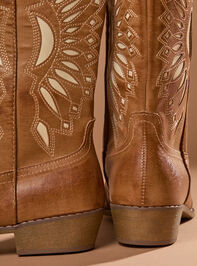 Charlotte Tall Western Boot by Matisse Detail 2 - TULLABEE