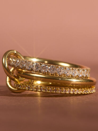 Endless Glow 3 Band Ring - TULLABEE