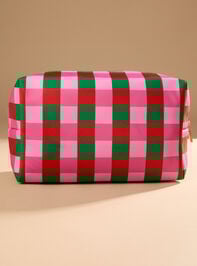 Sequin Merry Makeup Pouch Detail 3 - TULLABEE