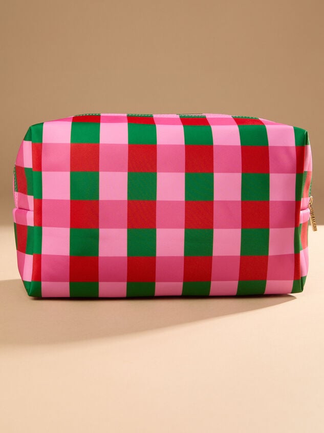 Sequin Merry Makeup Pouch Detail 3 - TULLABEE