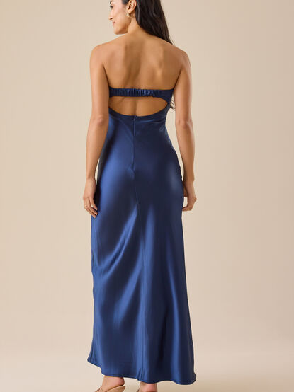 Paityn Strapless Maxi Dress - TULLABEE