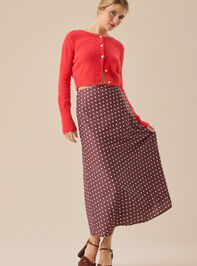 Milani Bow Button Cardigan Detail 2 - TULLABEE