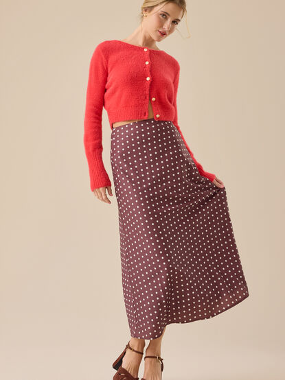 Milani Bow Button Cardigan - TULLABEE