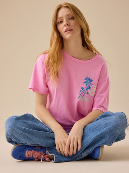 Ibiza Oversized Tee - TULLABEE