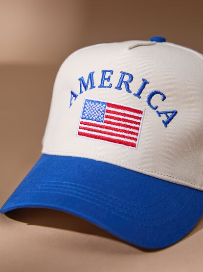 American Flag Trucker Hat - TULLABEE