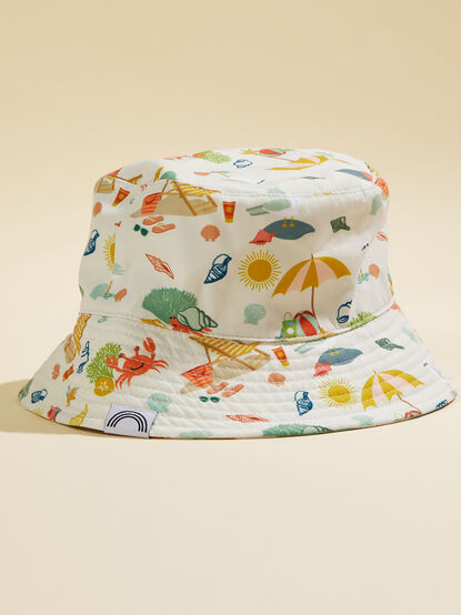 Beach Day Reversible Hat - TULLABEE