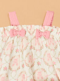 Brielle Bow Dress Detail 2 - TULLABEE