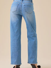 Gwennie Bow Embellished Jeans Detail 5 - TULLABEE