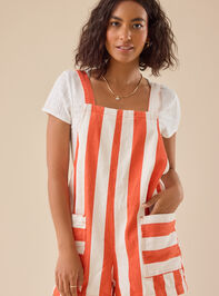 Maizey Striped Shortall Detail 2 - TULLABEE