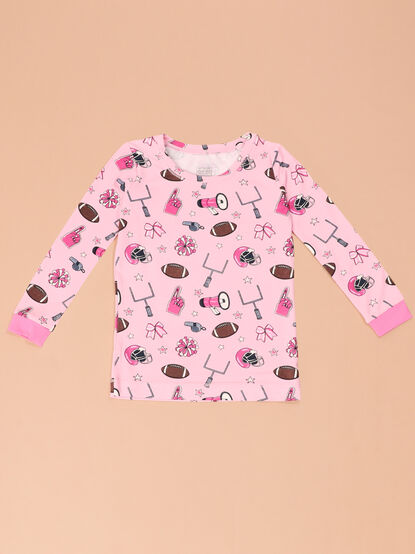 Kickoff Kisses Lounge Set - TULLABEE
