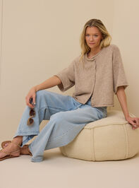 Eloise Roll Neck Cardigan - TULLABEE