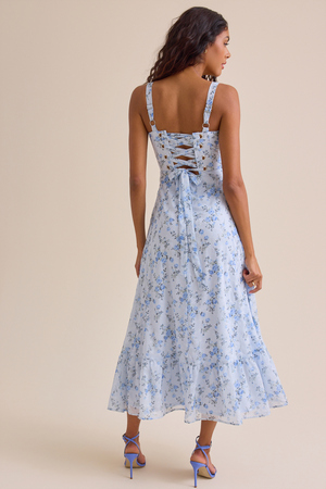 Rowan Floral Maxi Dress - Altar'd State - 