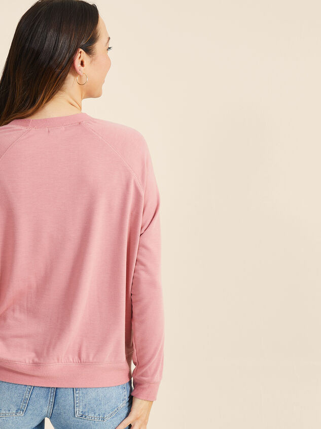 Besties Mama Sweatshirt Detail 5 - TULLABEE
