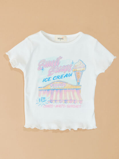 Sweet Scoops Tee Shirt - TULLABEE
