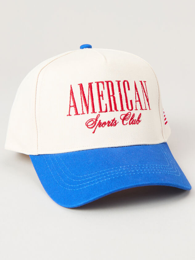 American Sports Club Trucker Hat Detail 4 - TULLABEE