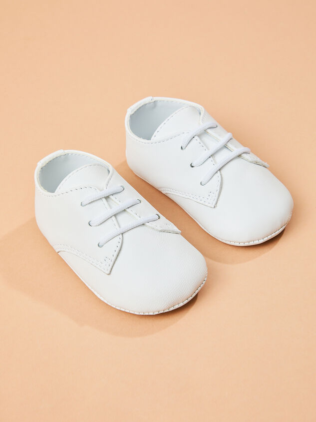 Cam Leather Oxford Shoe Detail 2 - TULLABEE