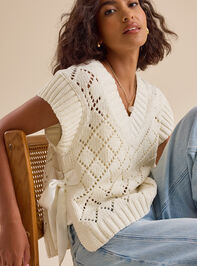 Zayla Cable Knit Vest - TULLABEE
