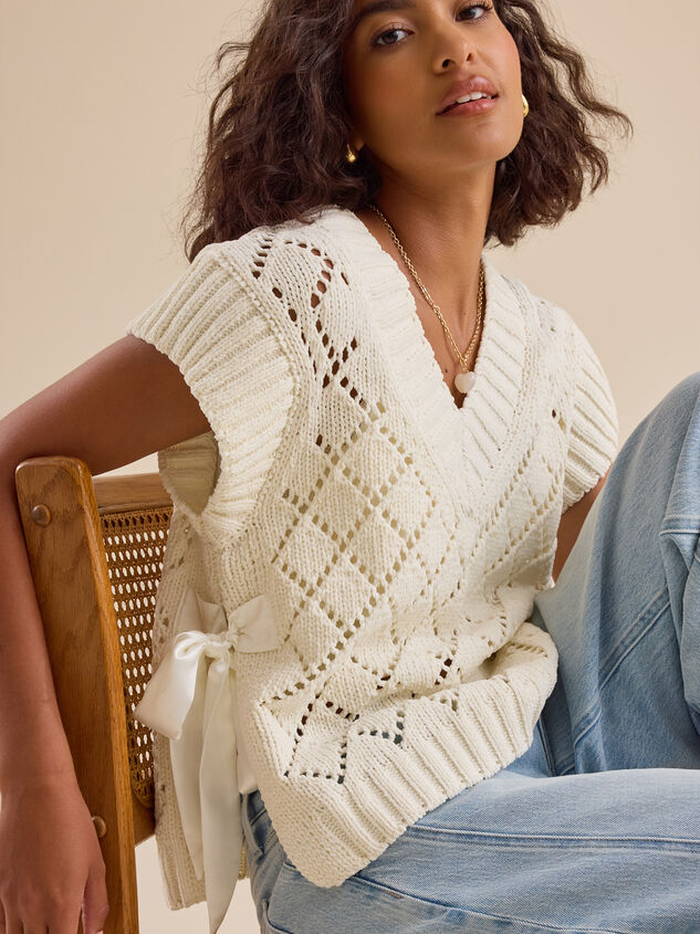 Zayla Cable Knit Vest - TULLABEE