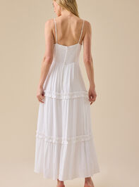 Greer Ruffle Maxi Dress Detail 4 - TULLABEE