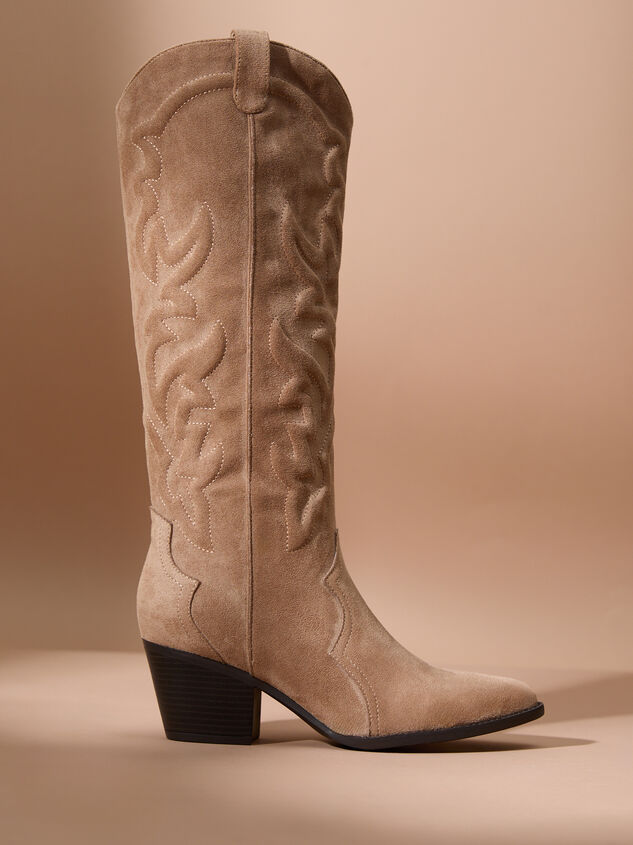 Margot Stitched Western Boot Detail 2 - TULLABEE