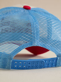 Coastal Cowgirl Trucker Hat Detail 3 - TULLABEE