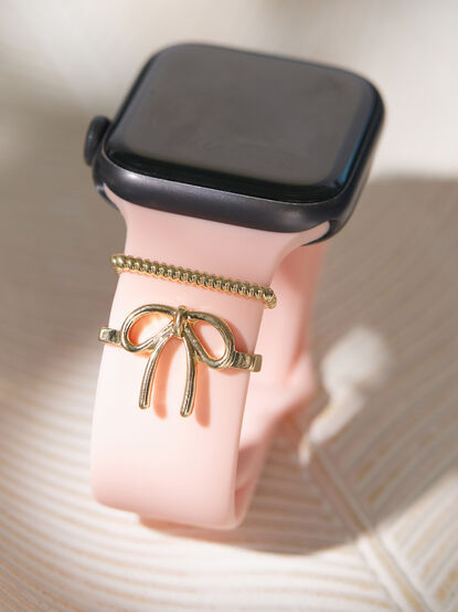 Pink Charming Bow Watch Band - TULLABEE