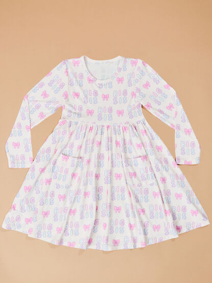 Big Sis Twirly Dress - TULLABEE