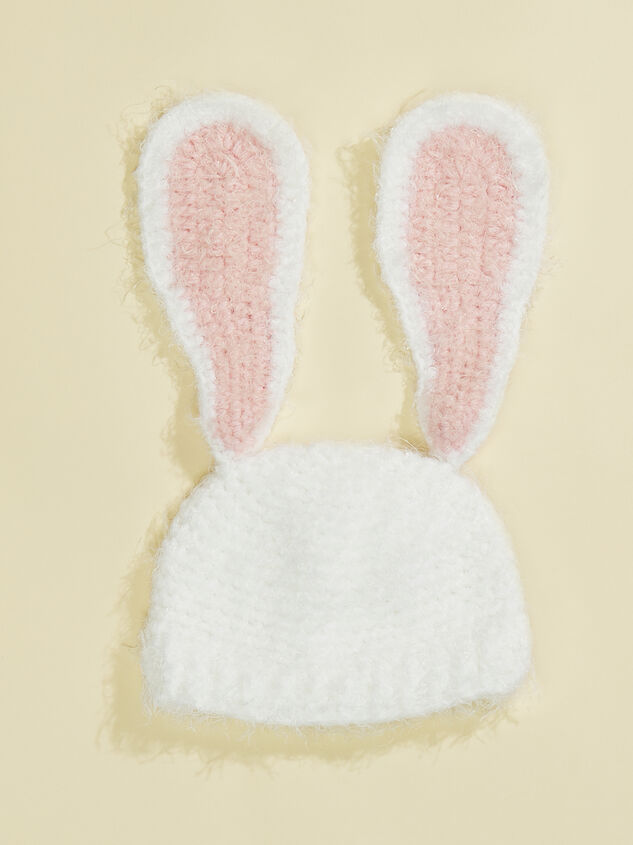 Floppy Bunny Ears Hat Detail 1 - TULLABEE