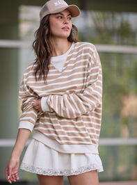 Swift Stripe Long Sleeve Top - TULLABEE